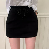[3color/built-in underpants] Casual underpants skirt