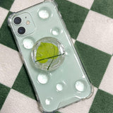 バブルバブルレジンフォンケース/Bubble Bubble Resin Phone Case