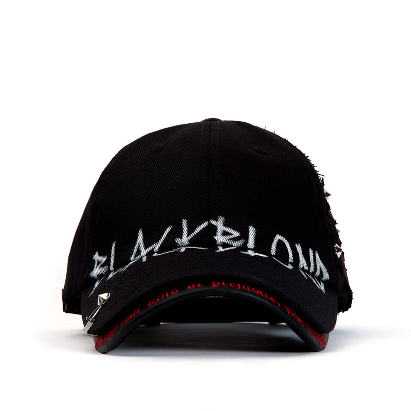 BBD Beyond Graffiti Logo Double Visor Cap (Black) (4643659382902)