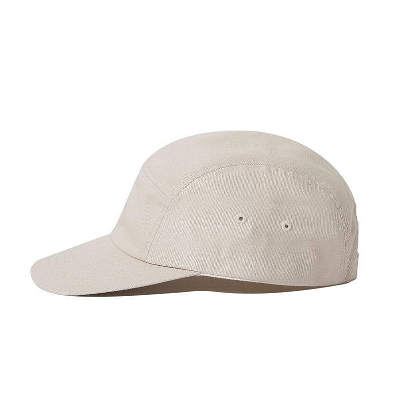 MONO CHERRY LOGO CAMP CAP [GRAY BEIGE]