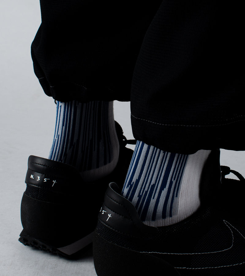 LANDING Midcalf socks (3 pair in - Ochre Ice, City Grey, City Blue)