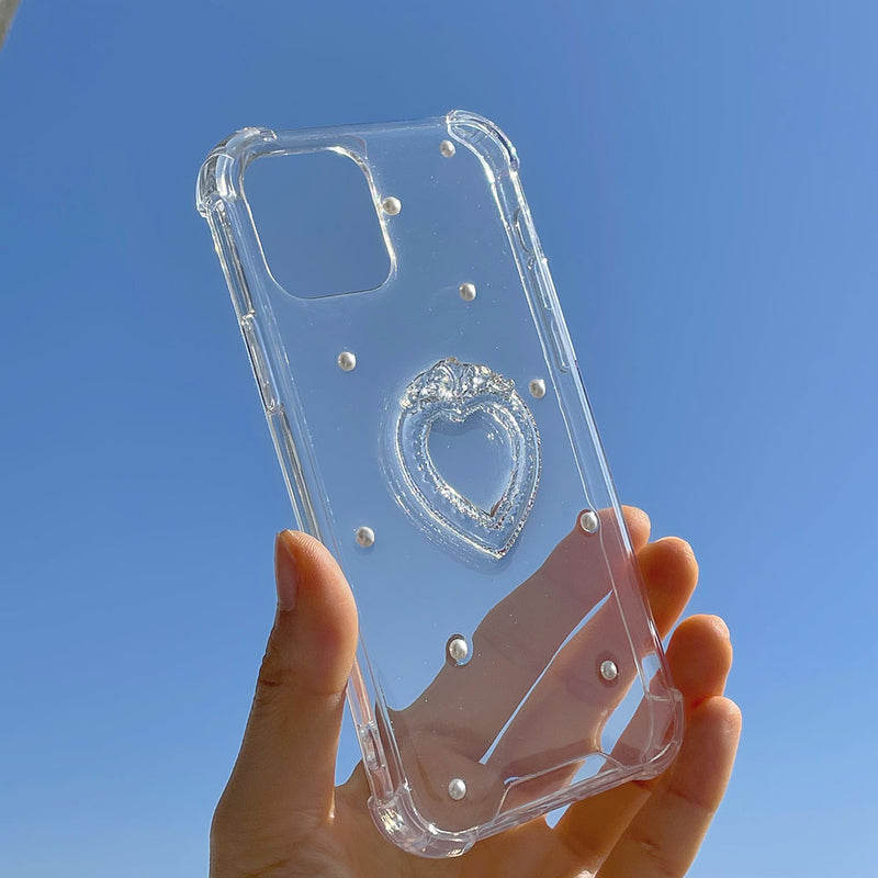 Mini Heart iPhone Resin Case