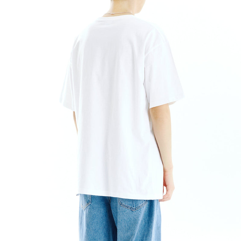 ベーシックロゴTシャツ/BASIC LOGO TEE WHITE