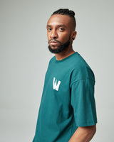 Sun Skateboard T-shirts (Green) (6555213332598)
