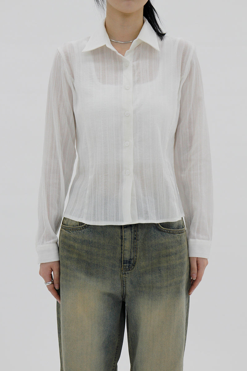 プリングブラウス / Pring blouse (2color)