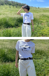 Flower tube t-shirts - White (6614897623158)