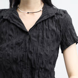 パブリッククロップブラウス/Publicl cropped blouse