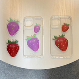 ストロベリー P フォンケース (ジェルハード) / Strawberry P Phone Case (jell hard)