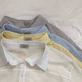 シースルークロップドシャツウィズサマースリット / [Bellide made] See-through cropped shirt with summer slits