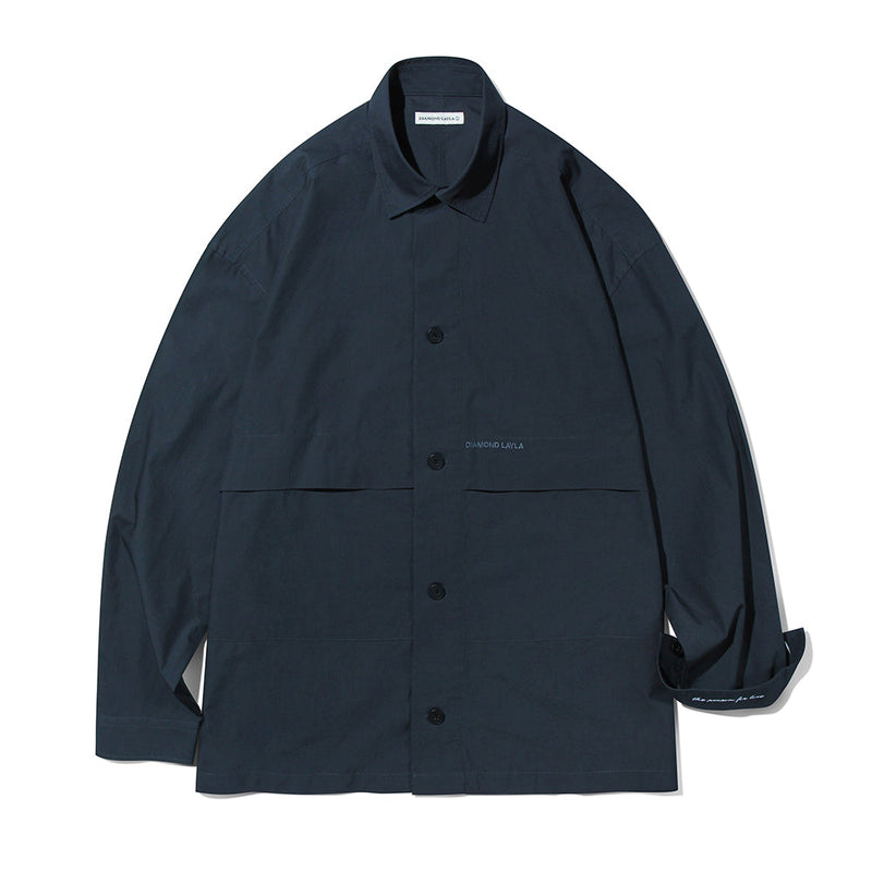 アーバンビックポケットシャツ/Urban Big Pocket Shirt S75 Hale Navy
