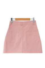 Planet Spring Pastel Cotton Skirt Mini Skirt (3 colors)