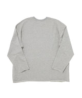 VINTAGE P. DYEING CUT-OUT BOX TEE (Gray)