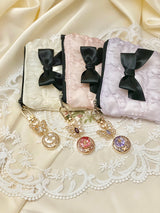 バタフライムーンパールキーリング / Butterfly Moon Pearl Key Ring (3color)