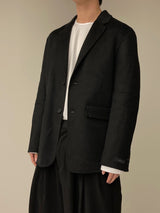 ハンドメイドウールジャケット/Handmade wool jacket (2color)