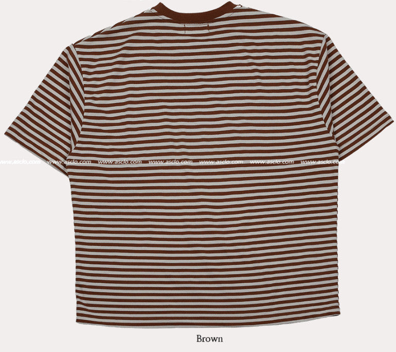 Jack Elf Border Short Sleeve T Shirt (4color) (6570601185398)