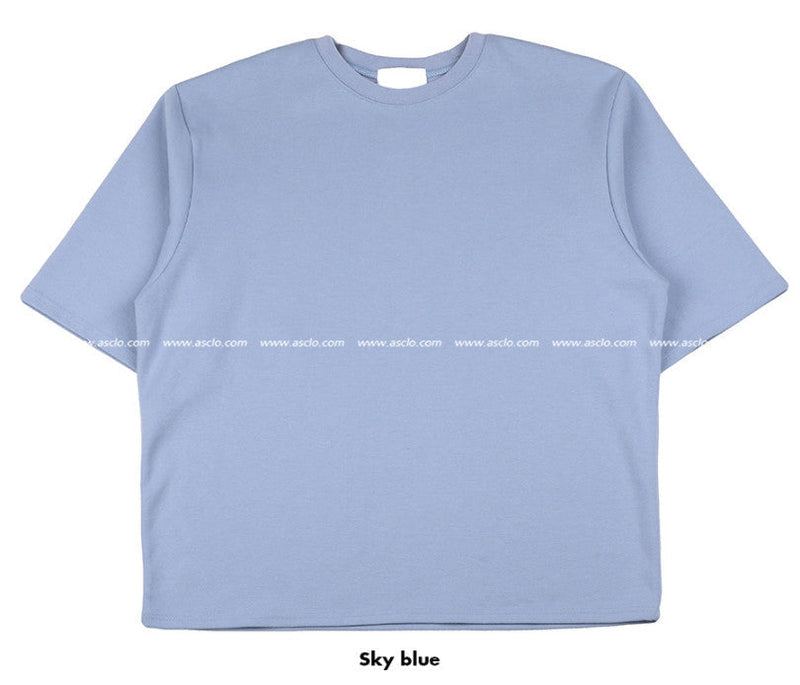 ASCLO #Combing 5 Volumes Short Sleeve T Shirt (6color)