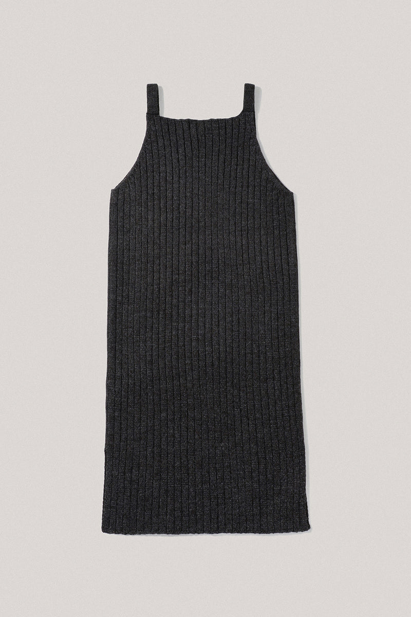 THE KNIT SLIP - CHARCOAL
