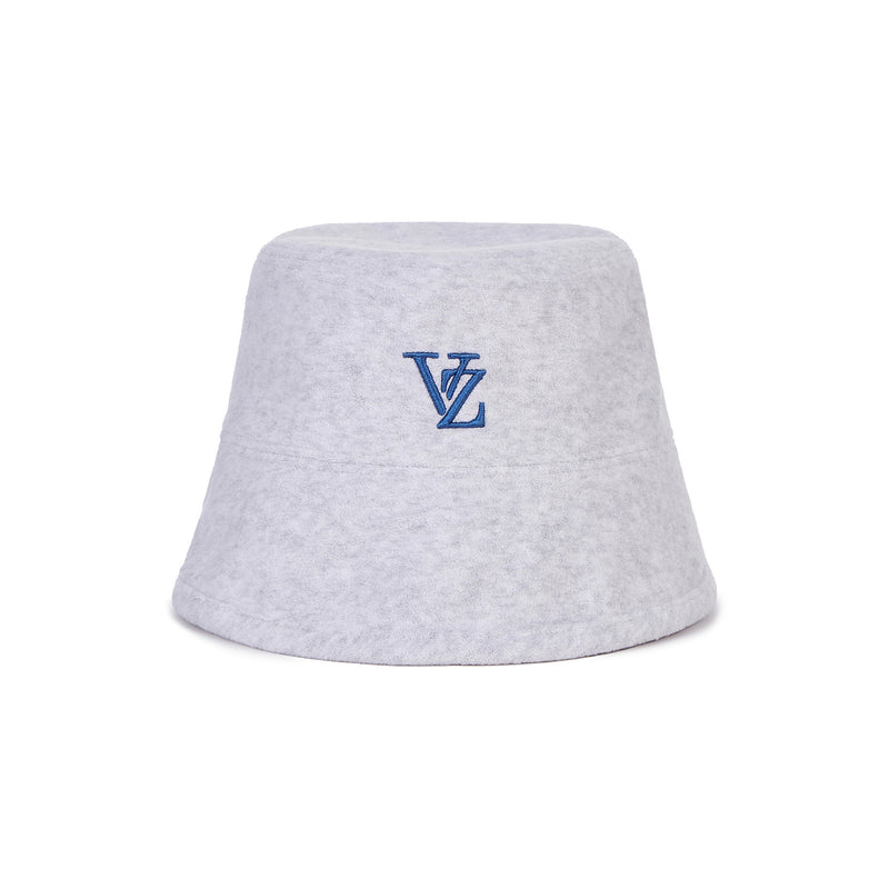 モノグラムロゴタオルバケットハット / Monogram Logo Towel Bucket Hat Ashgray