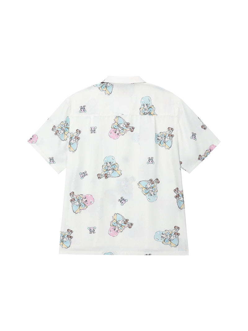 0 7 coke devil hawaiian shirt - WHITE (6570975625334)
