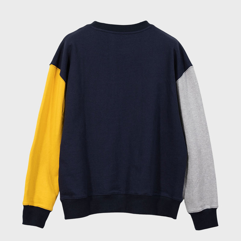 Dominant Color Incision Sweatshirt_Light Grey (4647608680566)
