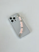 blanc pink iphone strap case