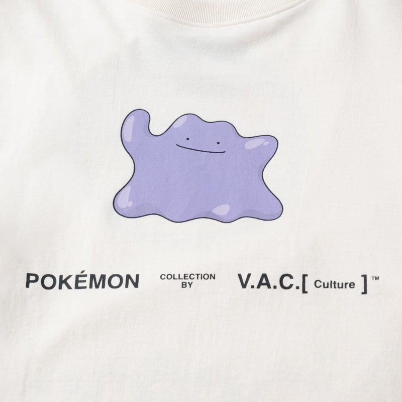 ポケモン メタモンロングスリーブTシャツ/V.A.C.[ Culture ]™️: Pokemon Metamon Long Sleeve Shirt