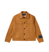 Suede wide pocket jacket - Camel (4622119534710)