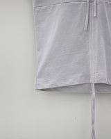 シャーリングスリーブレスフード / Shirring sleeveless hood (2color)