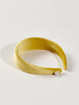 Mimosa Yellow Velvet Headband (6611536380022)