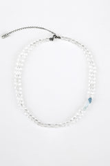 アクアビーズネックレス / Aqua Beads Necklace