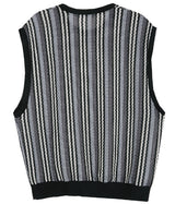 No.9621 stripe thin VEST (3color)