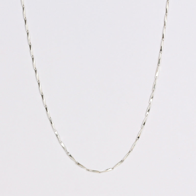 ニードルチェーンネックレス/Needle chain necklace (925 silver)