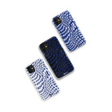 UL:KIN X KWJ Blue Wave Phone Case_Blue/White (6688976306294)