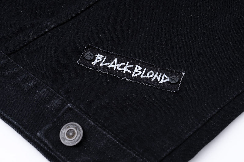 BBD Empty Logo Denim Jacket (Black)
