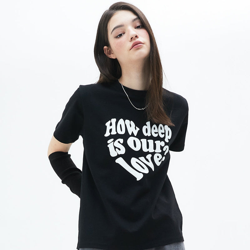 LUVTシャツ/CL LUV TEE (BLACK)