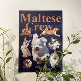 マルチーズクルーマットポスター A3 / Maltese crew matt POSTER A3