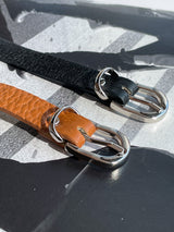 エジュクロベルトブレスレット / ASCLO Leather Belt Bracelet (2color) (6557458661494)