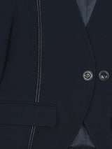ラインノーカラージャケット / Line No-collar Jacket (2colors)