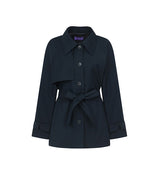 Parisian short trench coat (2 colors) (6673008263286)