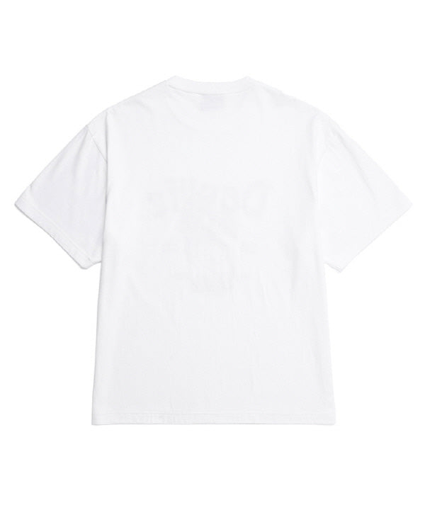 デイニーハーフTシャツ/DAYLIFE DAINY HALF T-SHIRT (WHITE)