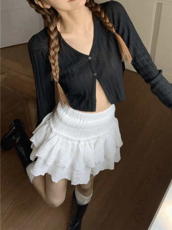 カンカンフリルスカート /  cancan frill skirt