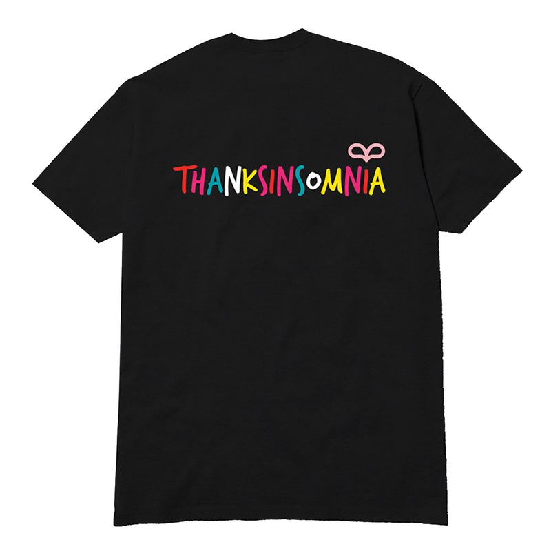 ハローワールドTシャツ（黒） I Kizuna AI × Thanksinsomnia (4625125179510)