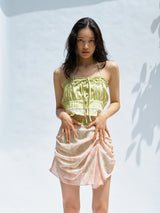 Fairy layered skirt (Pink) (6570440228982)