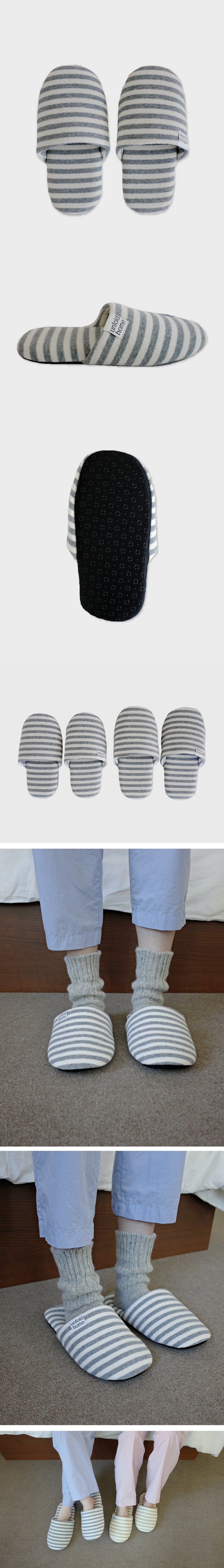 Stripe Terry Room Shoes(5colors)(M/L)