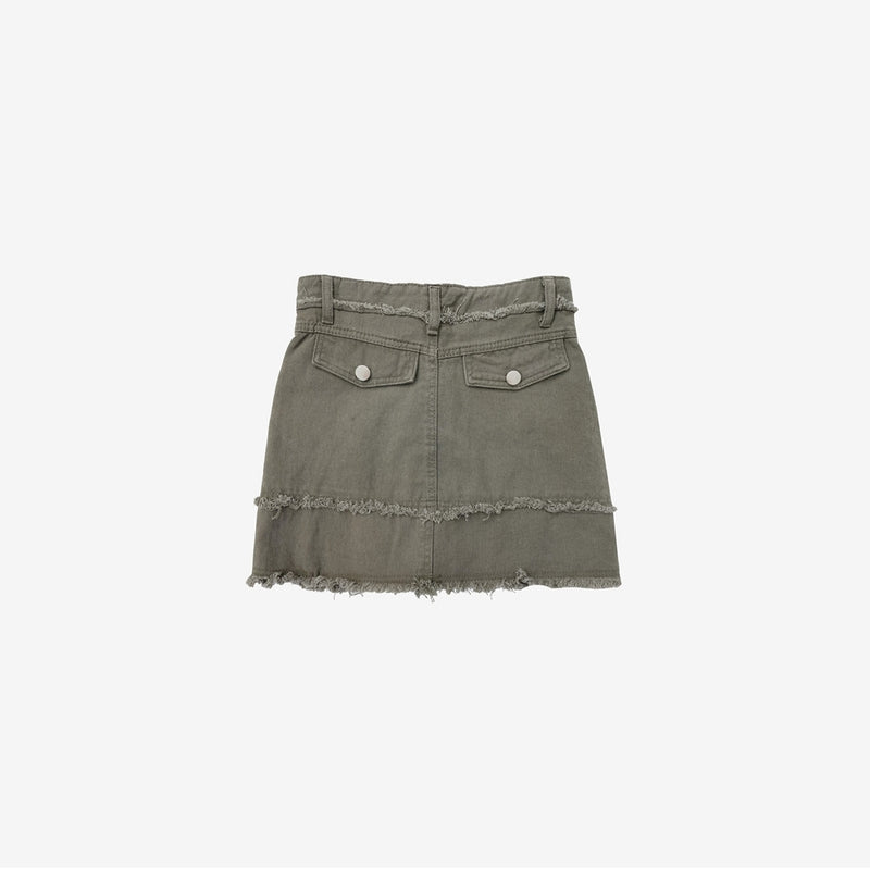 キーゲンダメージポケットスカート/keygen damage pocket skirt
