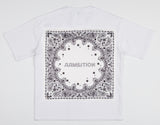 ペイズリーTシャツ / WHITE paisley t-shirt (6574094450806)