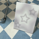 witty blush star iPad case (gray)