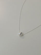 コスミックピアスネックレス / cosmic pierce necklace - silver