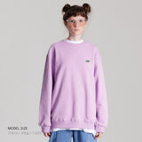 リボルブスウェット / Mini Logo Sweatshirt Lavender (4595379142774)