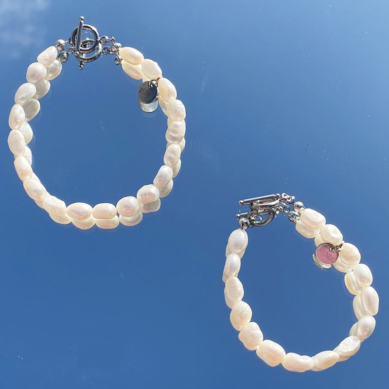 フレッシュ ウォーター パール ブレスレット / fresh-water pearl bracelet